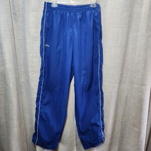 Boombah Athletic Track Pants Women's XL‎ Blue Ankle Zip Jogging Sports Training